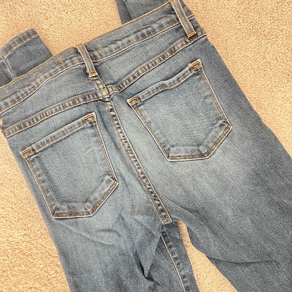 Flying Monkey Skinny Blue Jeans with Natural Fading - Picture 3 of 4